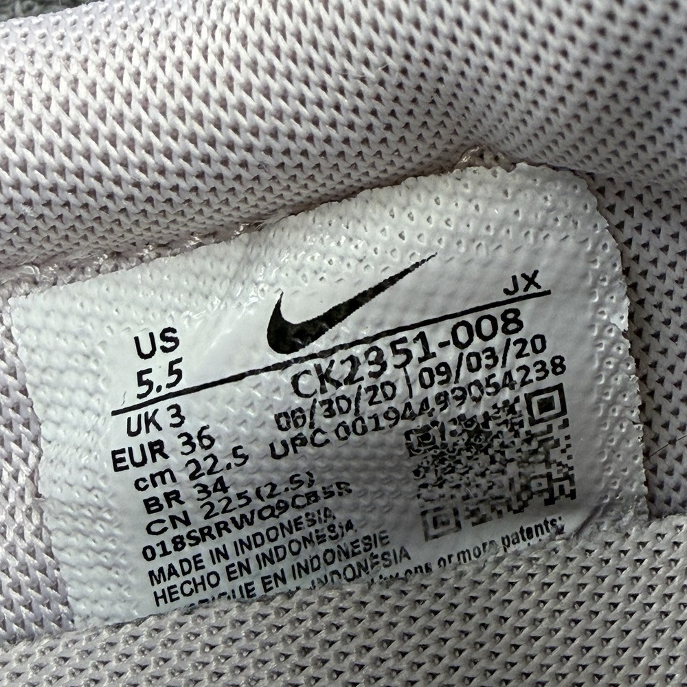 Nike Daybreak Womens 5.5 Platinum Violet Sail Gum Retro Running Shoes CK2351-008 - Picture 6 of 10